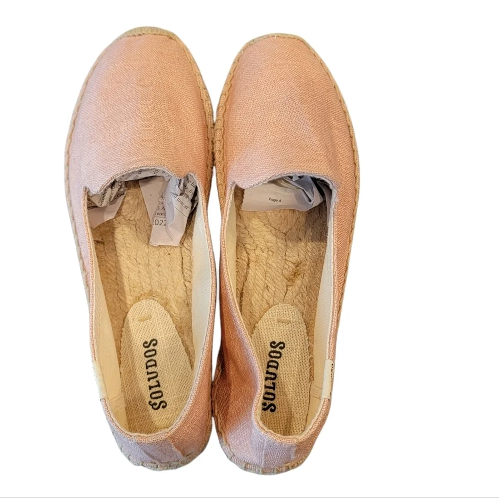 Soludos Smoking Slipper Platform Shoes Women's Size‎ 8
